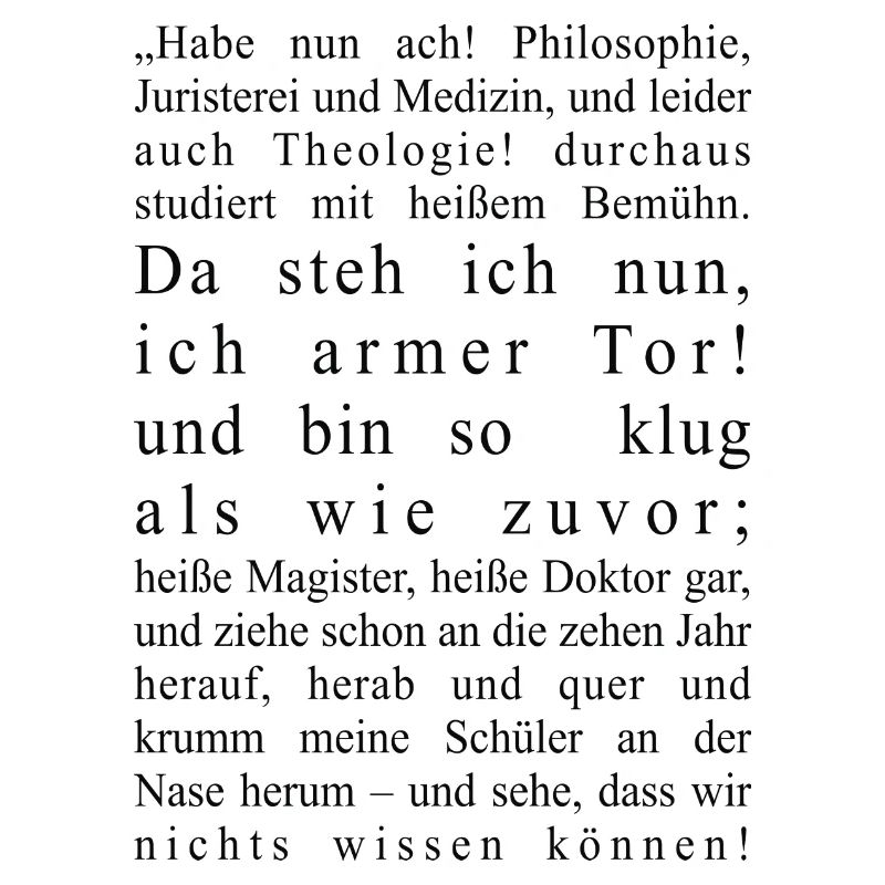 Goethes Faust