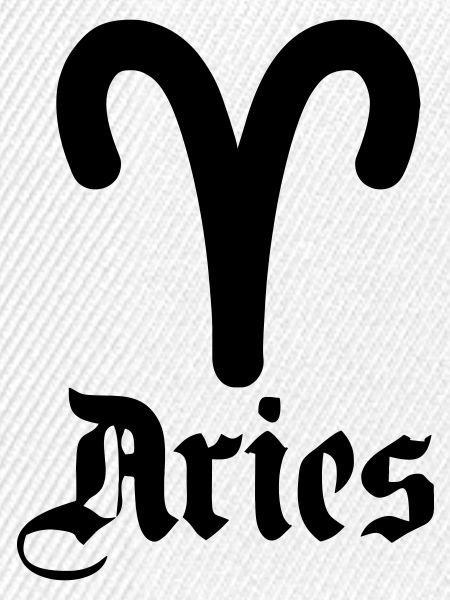 Sternzeichen Logo Widder