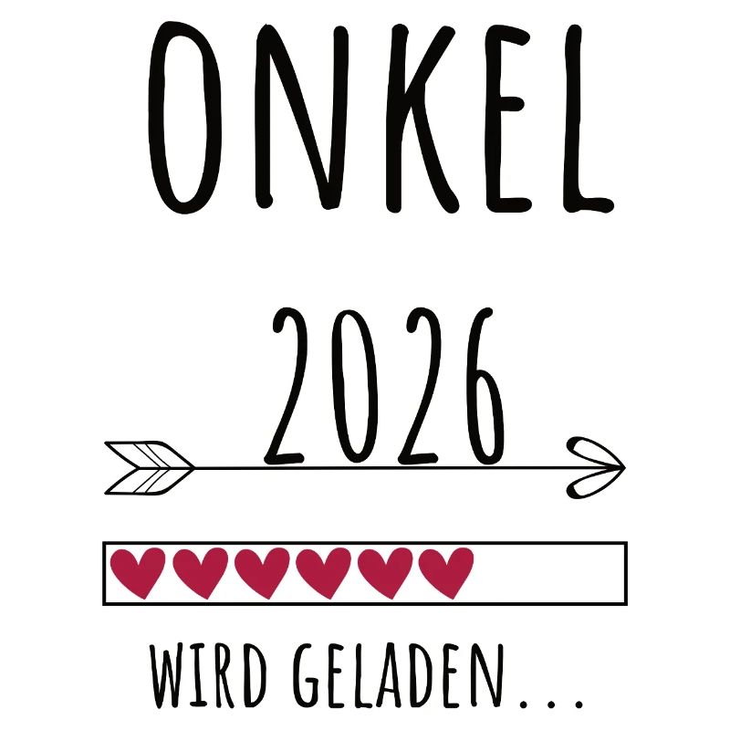 Werdender Onkel 2026 Geschenk Schwangerschaft