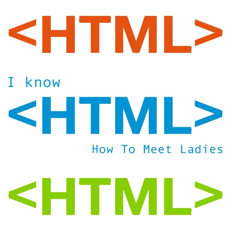 Ich kenne HTML