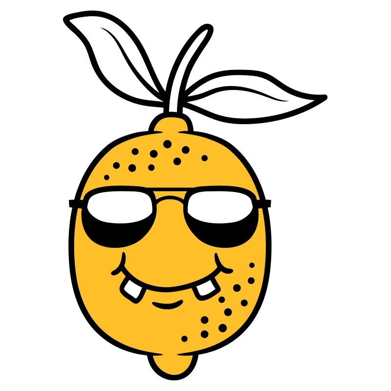 Conception fraîche de citron