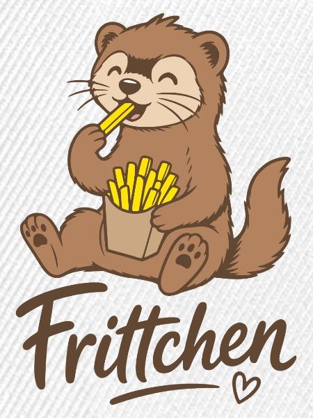 Frettchen Frittchen Fritten Pommes Frites