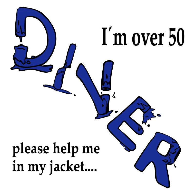 I´m over 50 Diver please help me in my jacket
