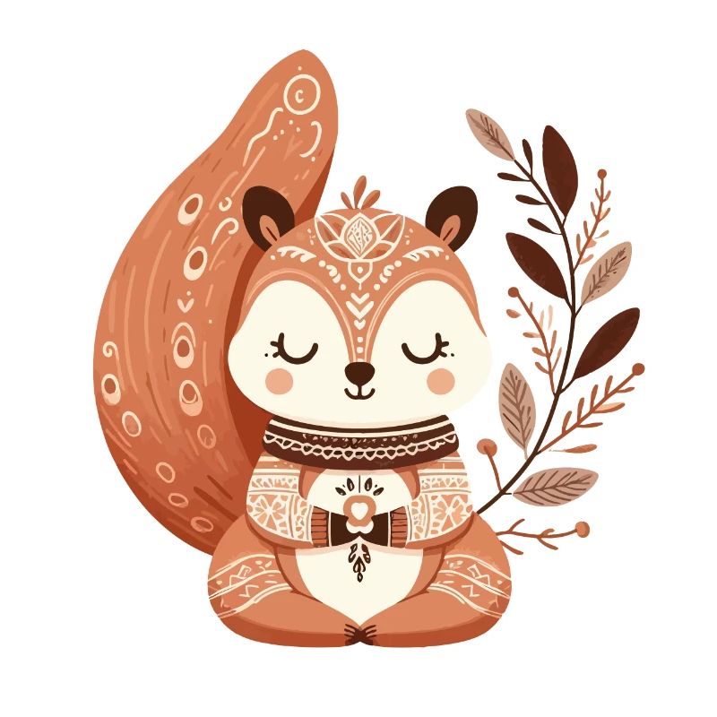 Zen Squirrel