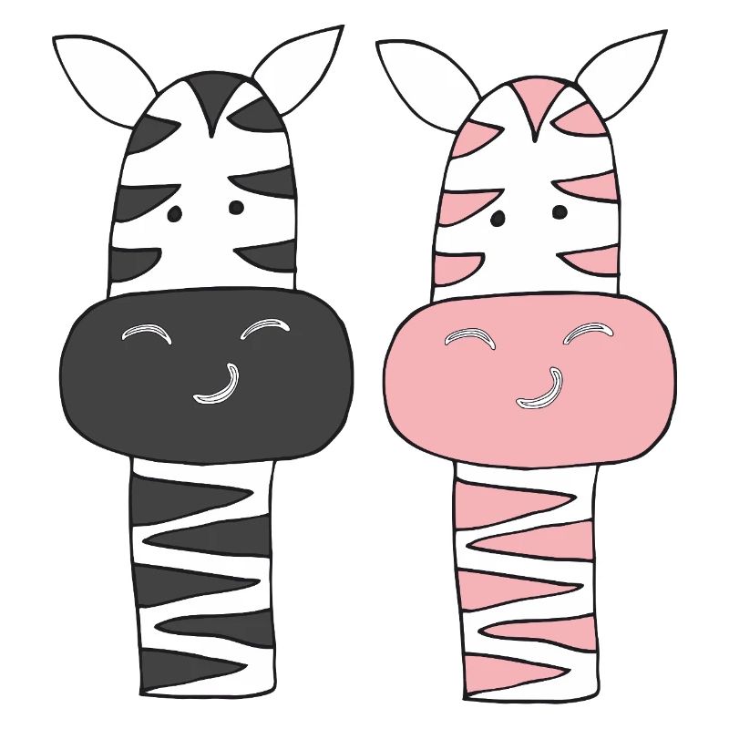 zebra mr und mrs