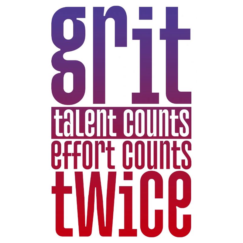 Le talent de cran compte, l’effort compte deux fois 3
