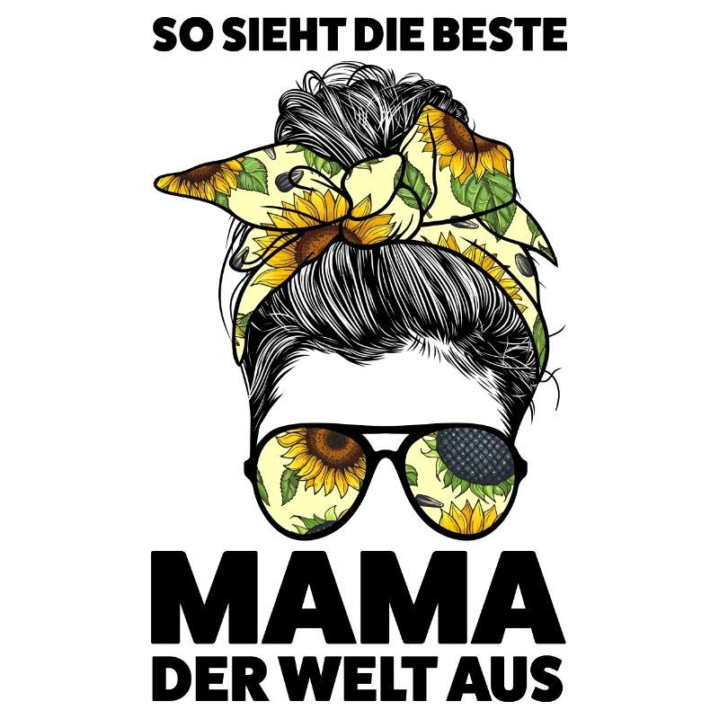 Mutter Messy Bun Mama Geschenk