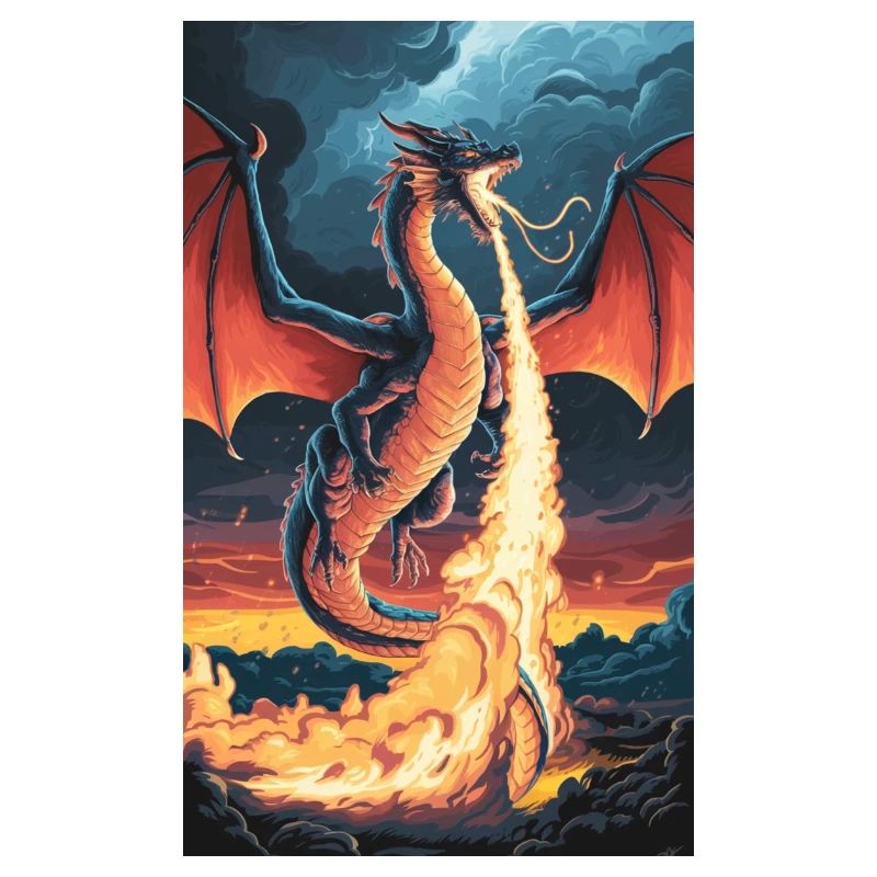 FEUERSPEIENDER DRACHE