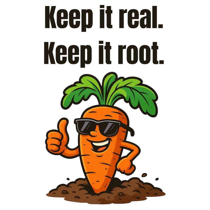 Keep it real, Keep it root – Carrot