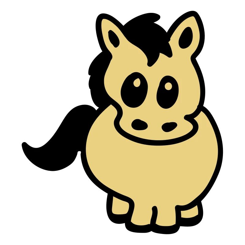 Dickes Pony
