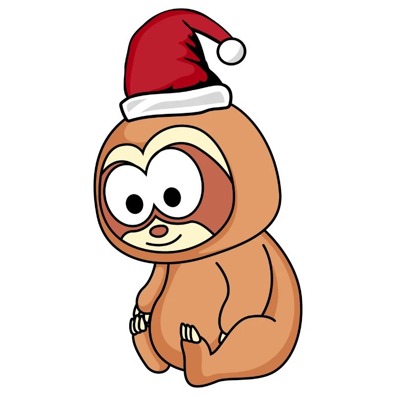 Sloth Comic Christmas