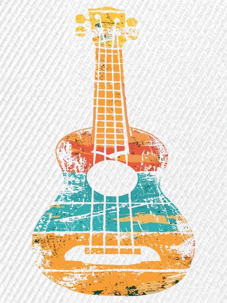 Ukulele Retro Style