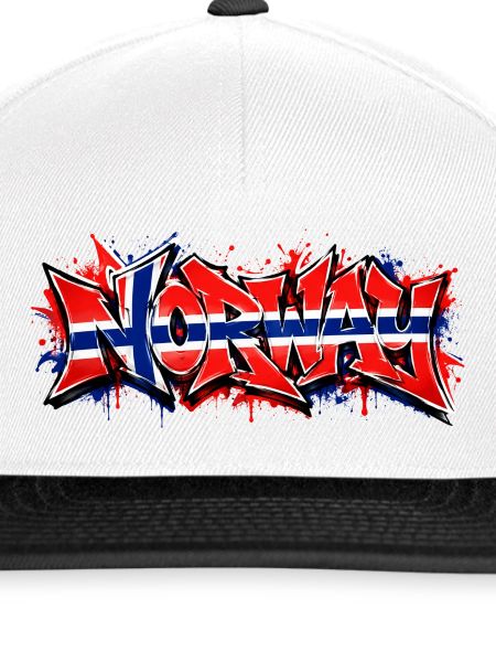Norway Flag Graffiti