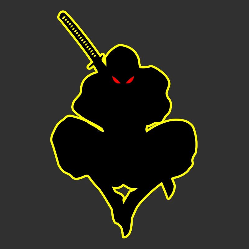 Dark Ninja Warrior Ninja Shadow Ninja Lover