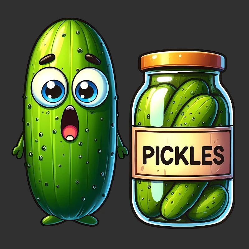 La situation difficile des cornichons au concombre : choqué et choqué !