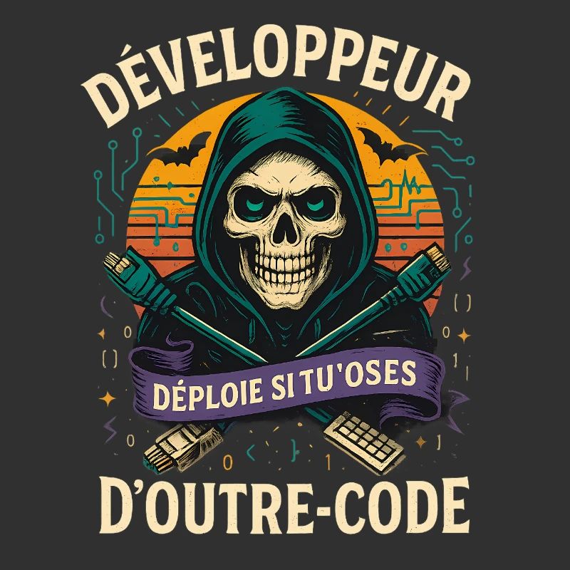 Web Developer - Halloween Skull