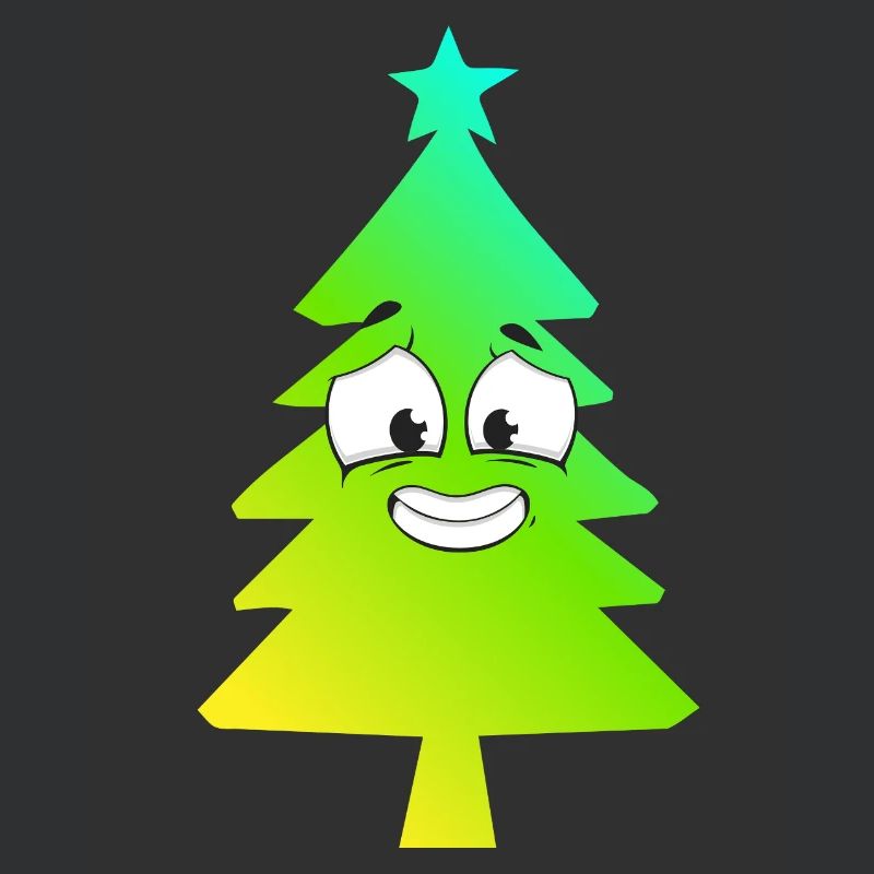Arbre de Noël Gradient Sourire