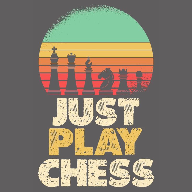 Jouez simplement aux échecs Retro Sunset