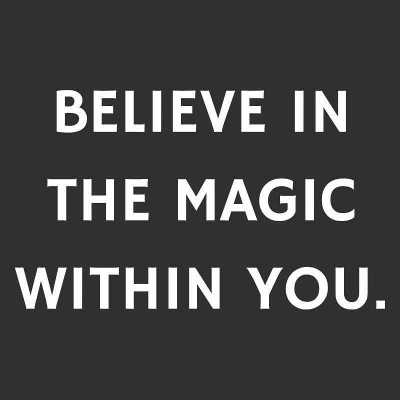Empowering Inner Magic Typography Design