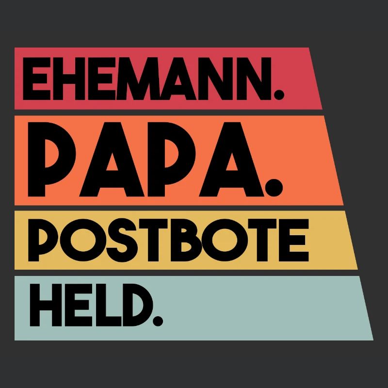 Ehemann Papa Beruf Postbote Held