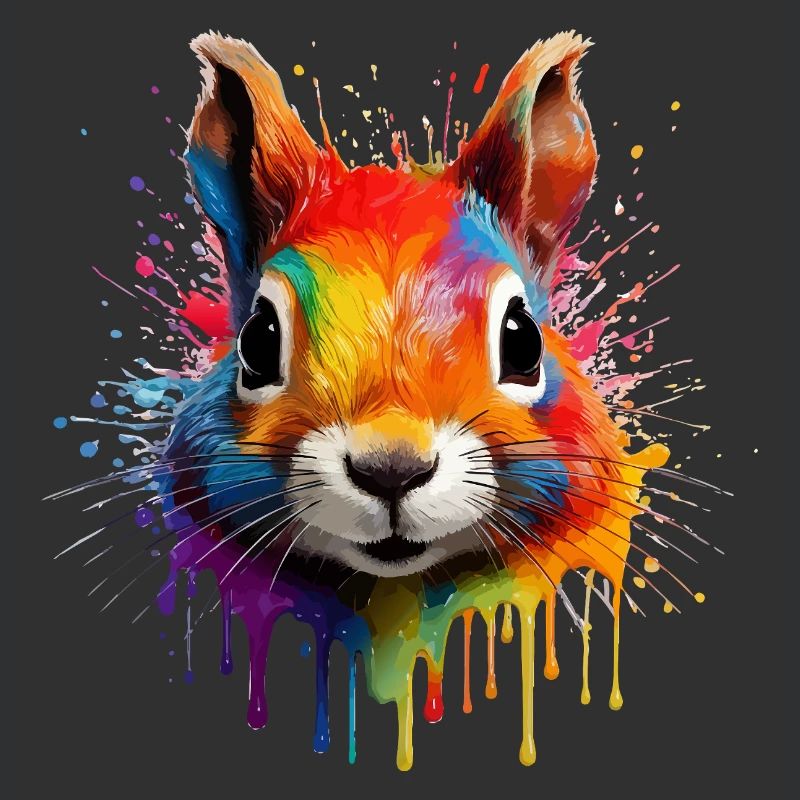 Buntes Eichhörnchen 