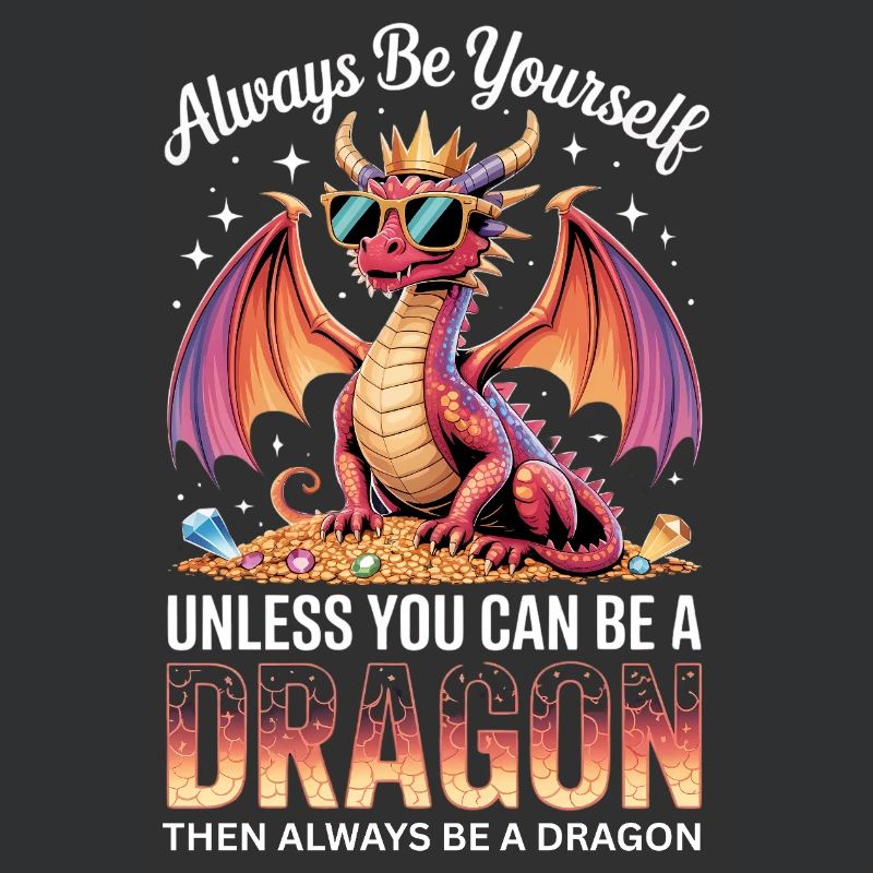 Sei immer du selbst, es sei denn, du kannst ein Drache sein