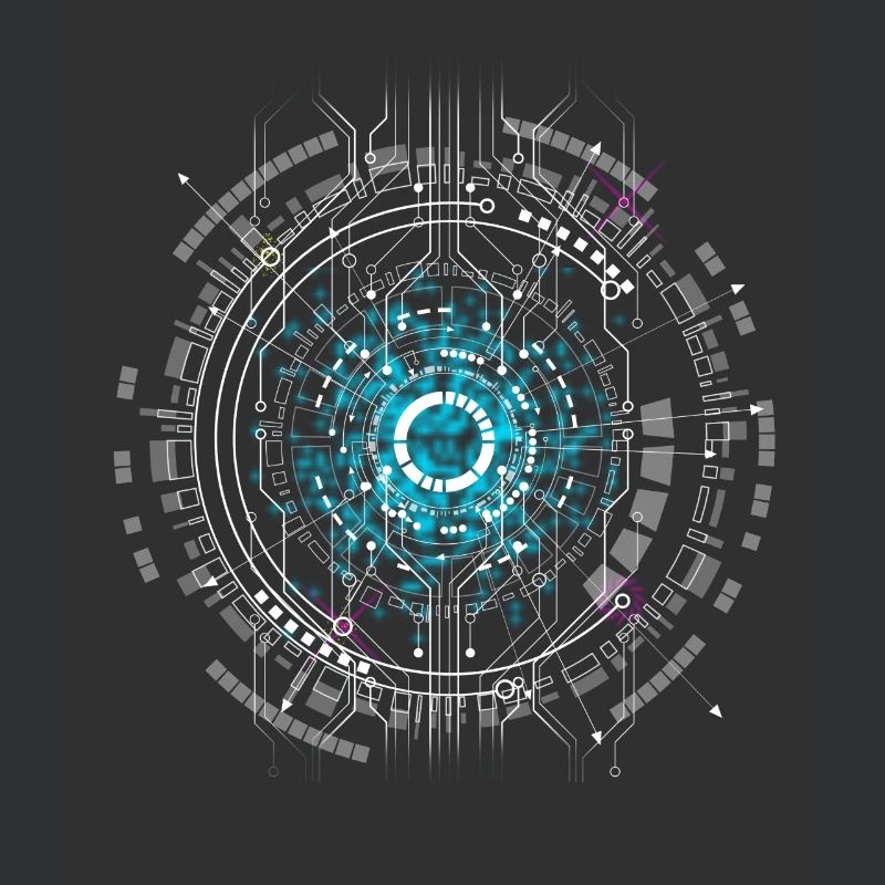 computer Space cpu pc Nerd Platine Warp geek ai ki