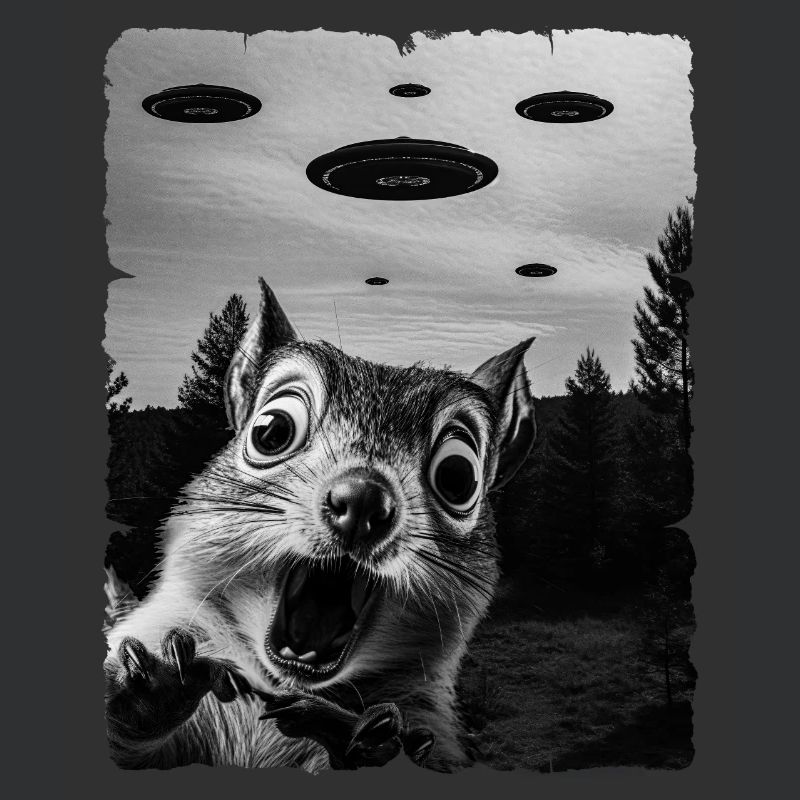 Squirrel Alien Invasion Uap Weirdcore