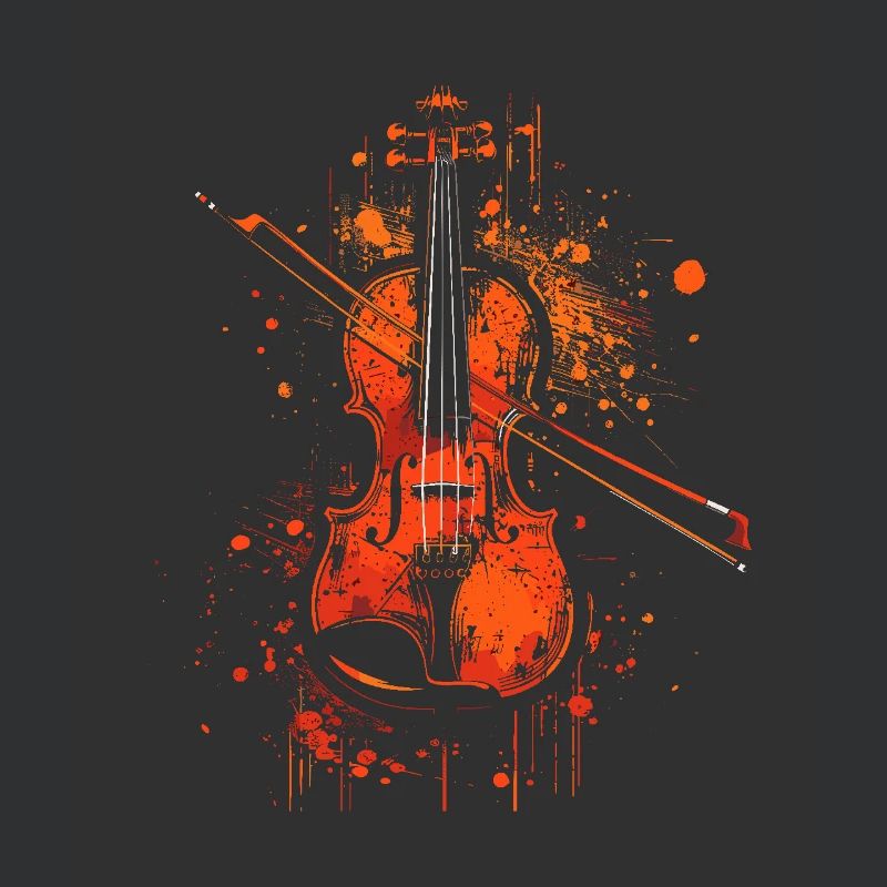 Graphisme violon