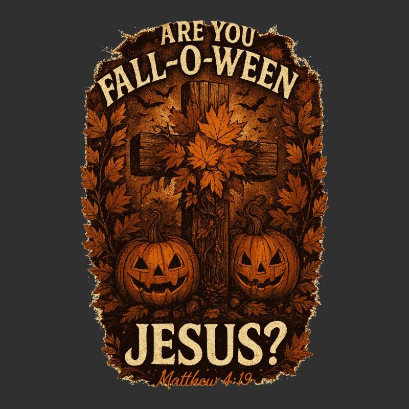 Bist du Fall-O-Ween Jesus Halloween Herbst
