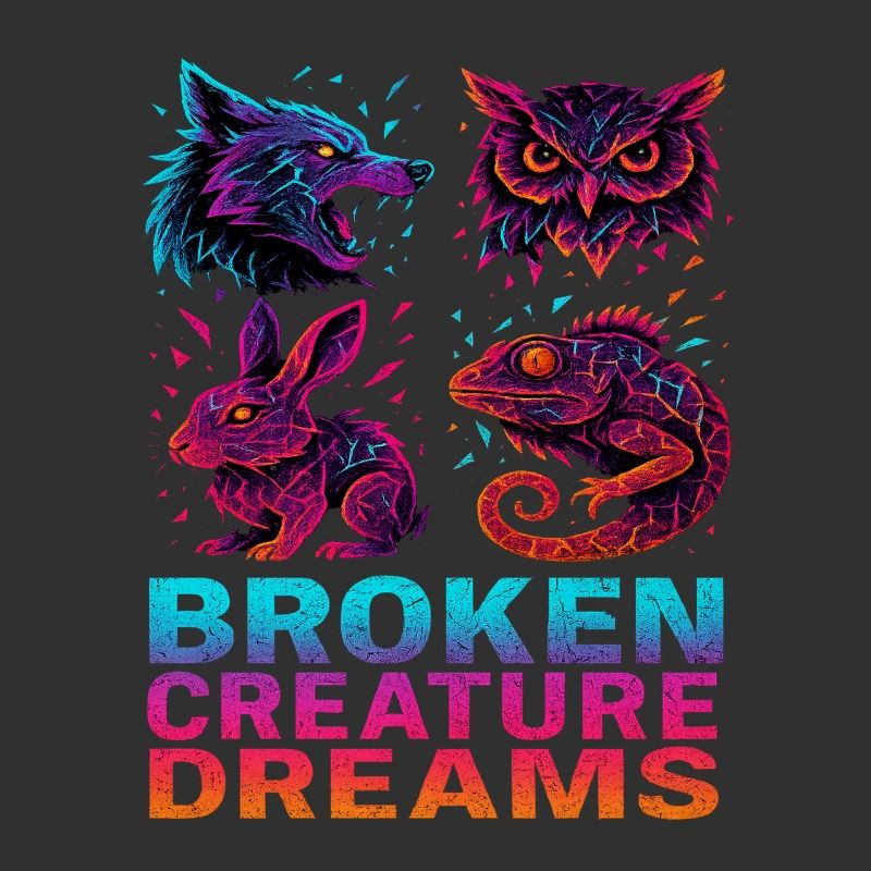 Bizarre Abstrakte Tiere Broken Creatures