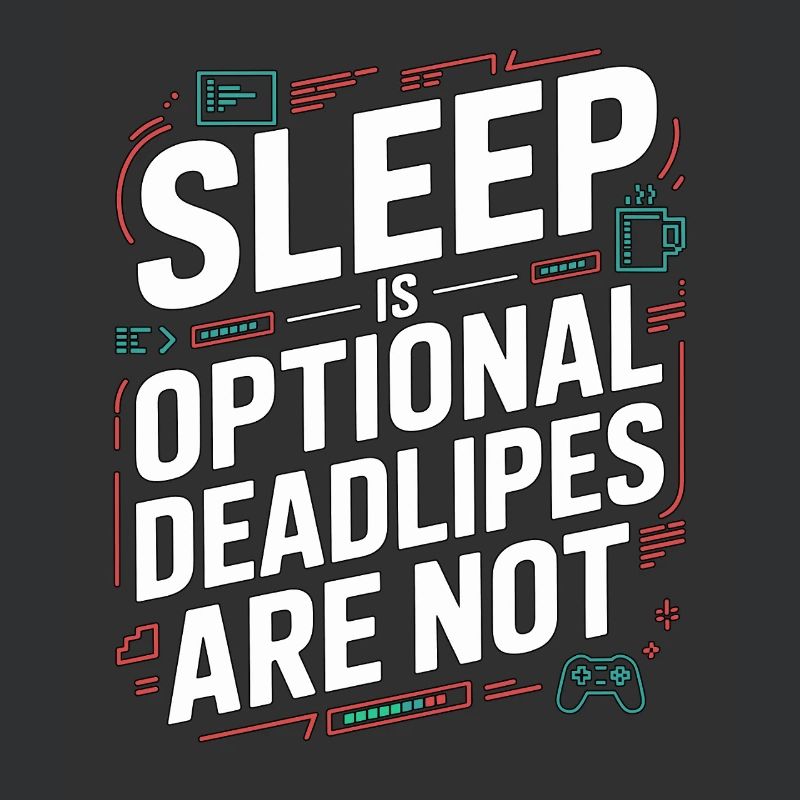 Game Developer Sleep Is Optional Game Programmer