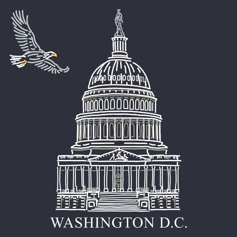 Washington D.C., Capitol Structure, Bald Eagle