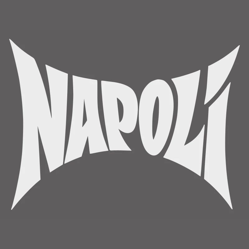 Conception typographique de Naples