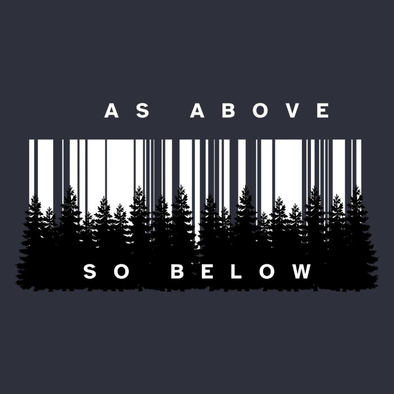 Comme ci-dessus, ainsi en dessous du code-barres forêt