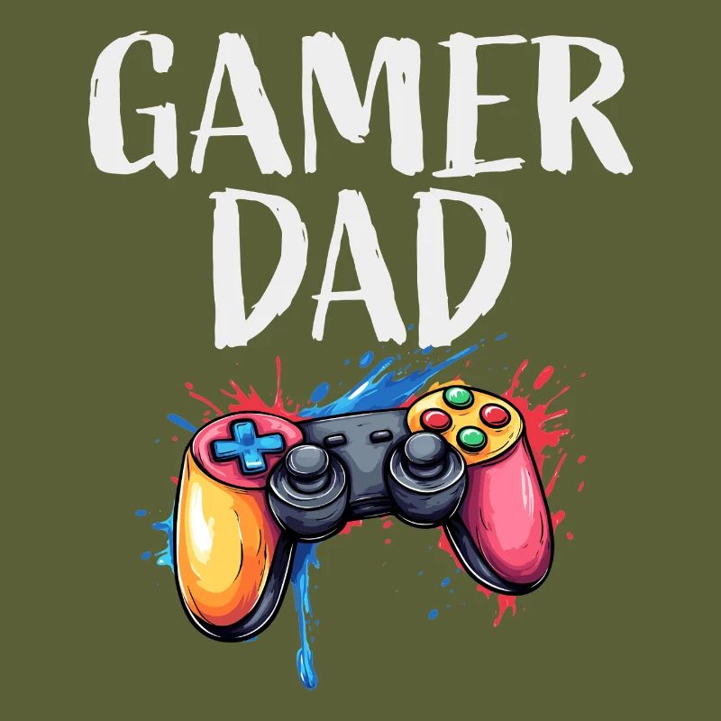Gamer Papa Controller Splash