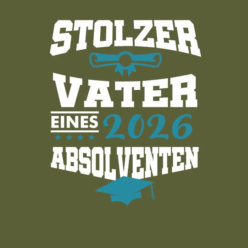 Stolzer Vater Absolvent 2026 Bachelor Master