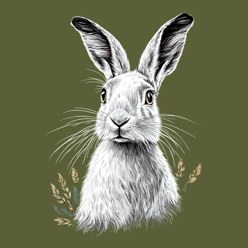 Mountain Rabbit Arctic Hare Albino Rabbit White Rabbit