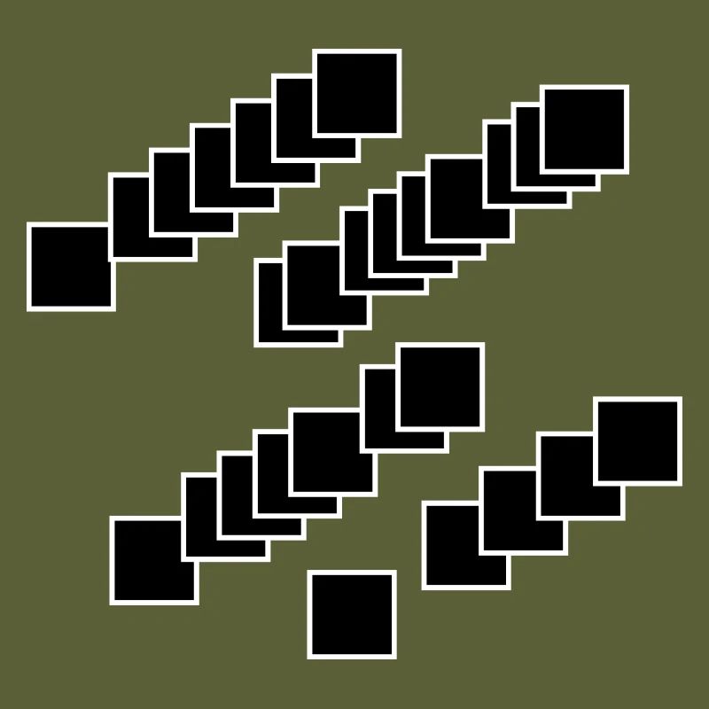 Nested Squares Cascade