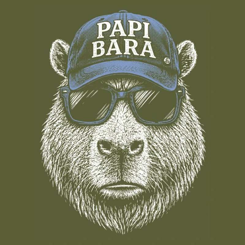 Papi Bara Bär mit Sonnenbrille