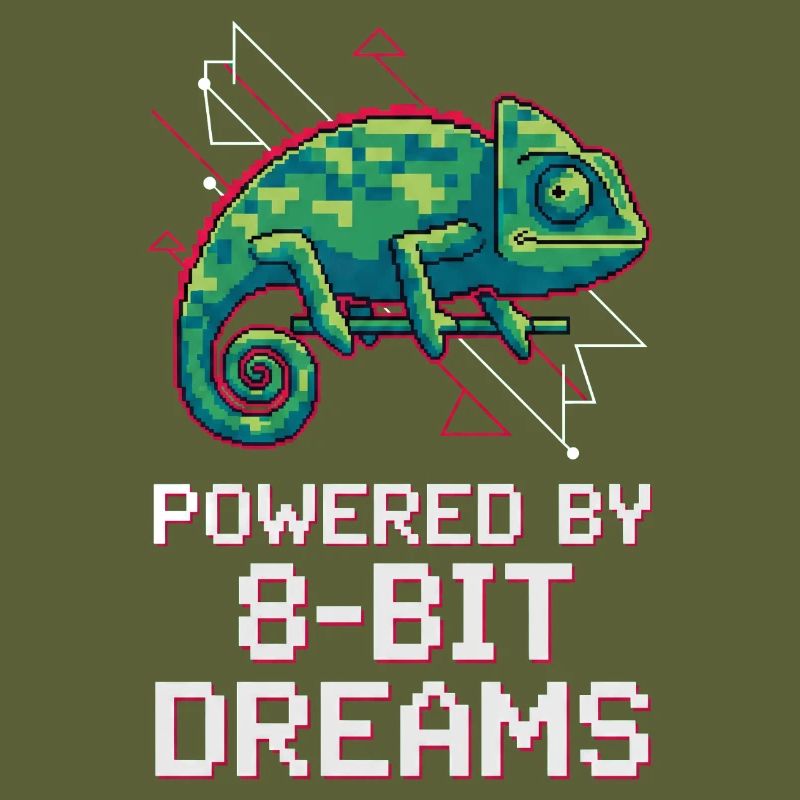 Powered 8-Bit Dreams – Pixel Chameleon