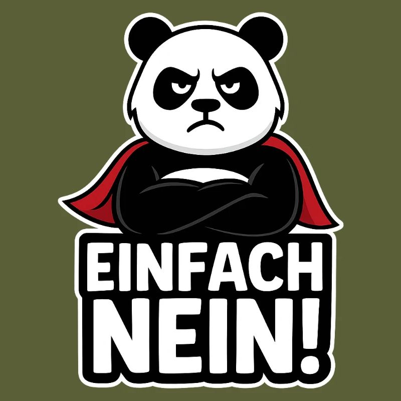 Panda Superheld: Einfach Nein