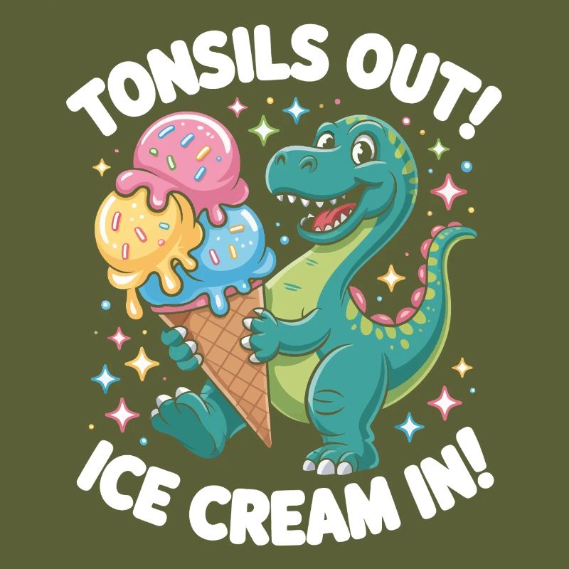 T Rex Eiscreme Jubel
