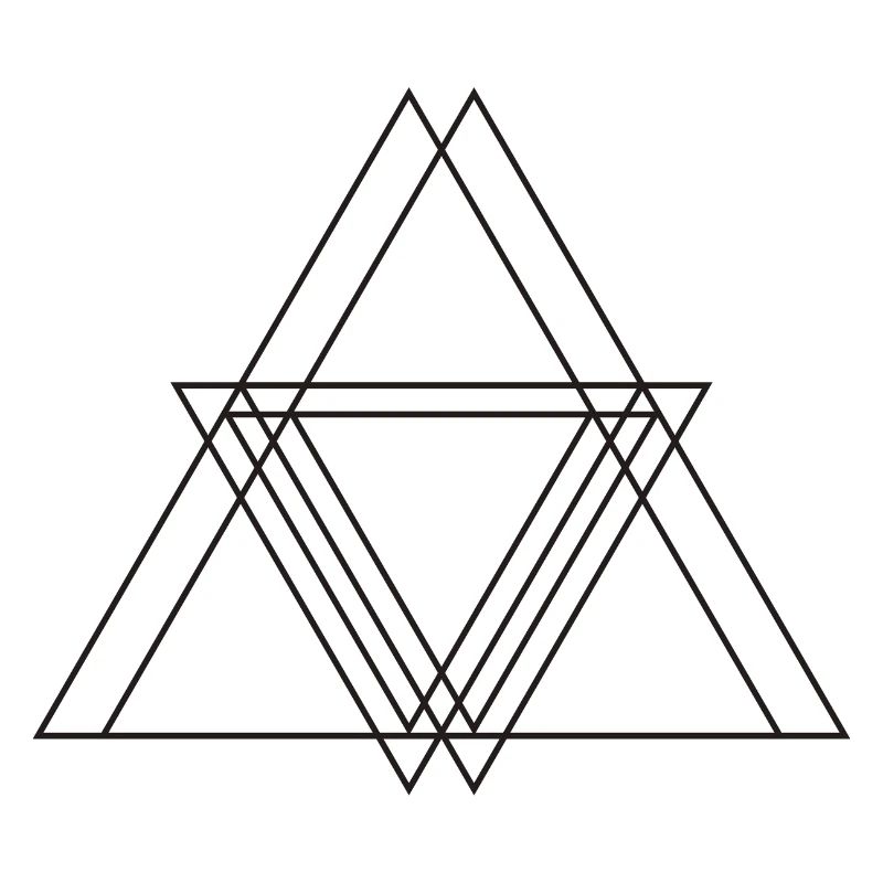 Formes triangle cadeau
