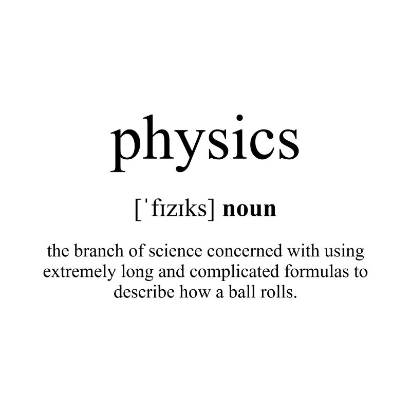 Physics (physics) Definition Unisex T-Shirt