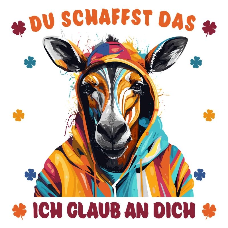 Du schaffst das! Ich glaub an dich! - Cooles Pferd