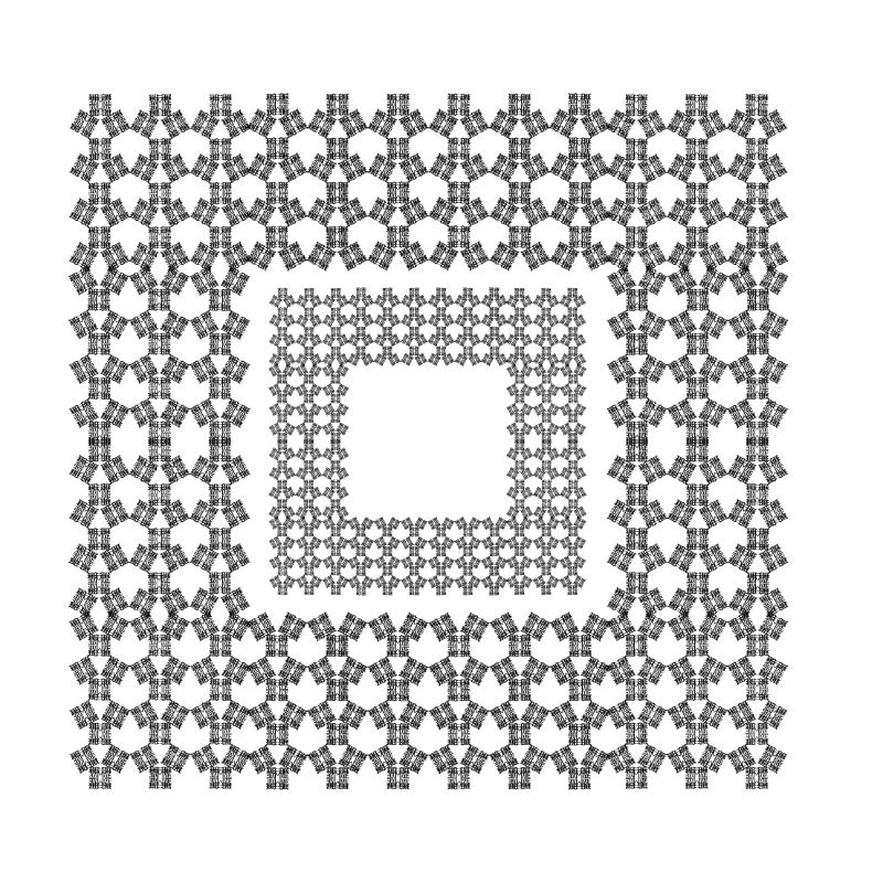 Square decor