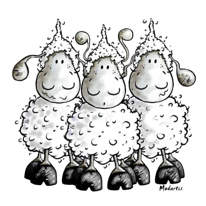 "Mc Wool" - sheep - mouton- moutons