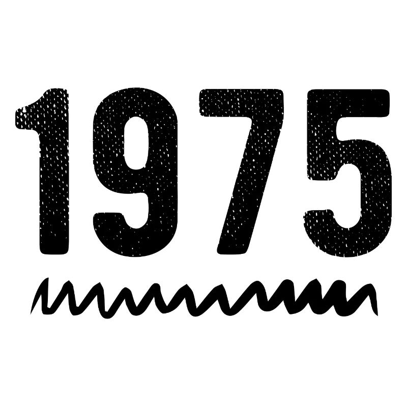 1975 Anniversaire 1975 Retro 1975