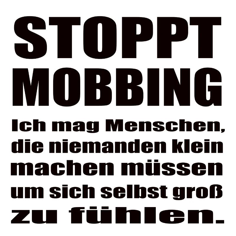 Against mobbing